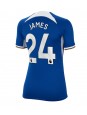 Chelsea Reece James #24 Domácí Dres pro Dámské 2023-24 Krátký Rukáv